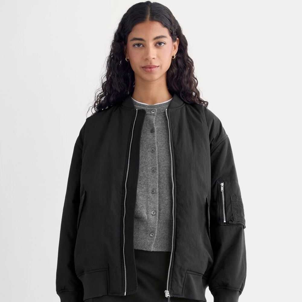 Everlane bomber jacket